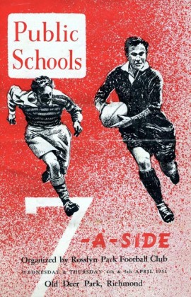 1951 Public Schools Sevens poster