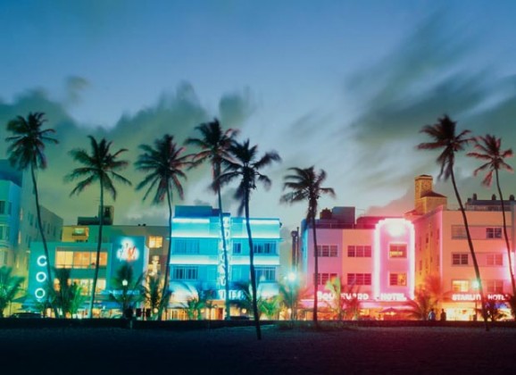 Postcard of Miami's Ocean Drive