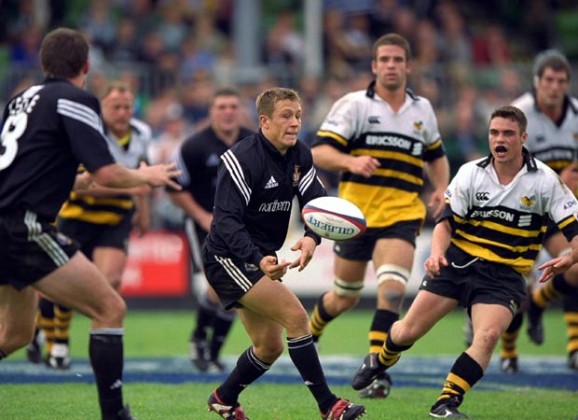 Jonny Wilkinson druing his Newcastle days