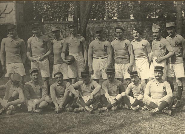 The French team that took on the Trench Blacks in Paris