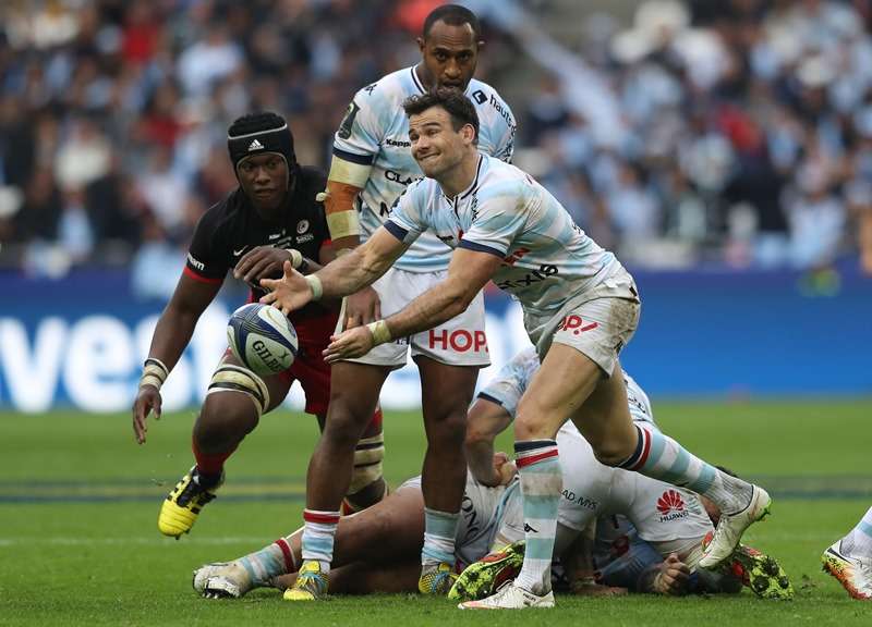 Star signing: Former Wales and Lions scrum-half Mike Phillips in action for Racing 92 (photo by Getty Images)