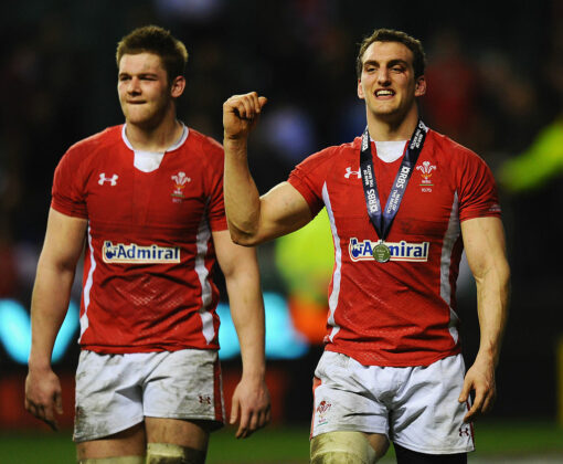Wales flanker Dan Lydiate and captain Sam Warburton