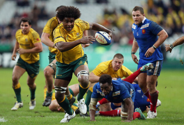 Wallabies No.8 Radike Samo