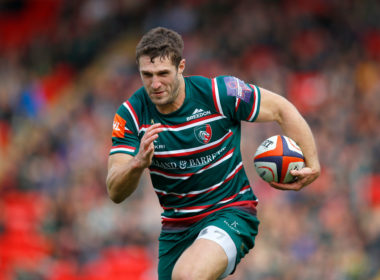 Leicester Tigers wing Jonah Holmes