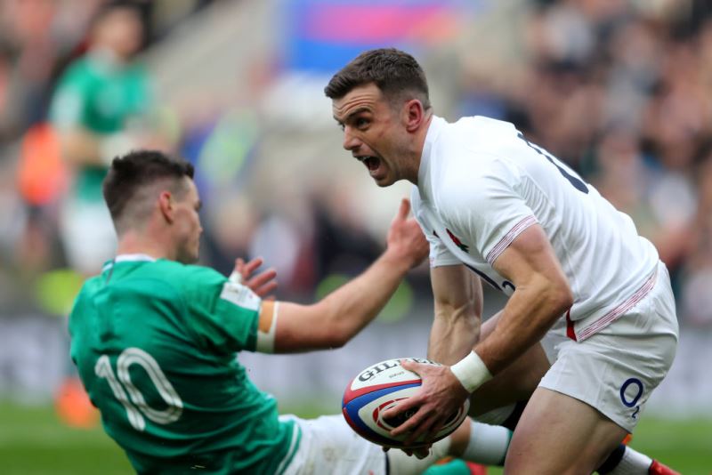George Ford in Six Nations action for England
