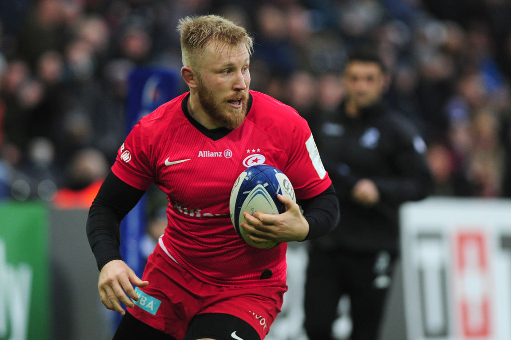 Saracens flanker Jackson Wray