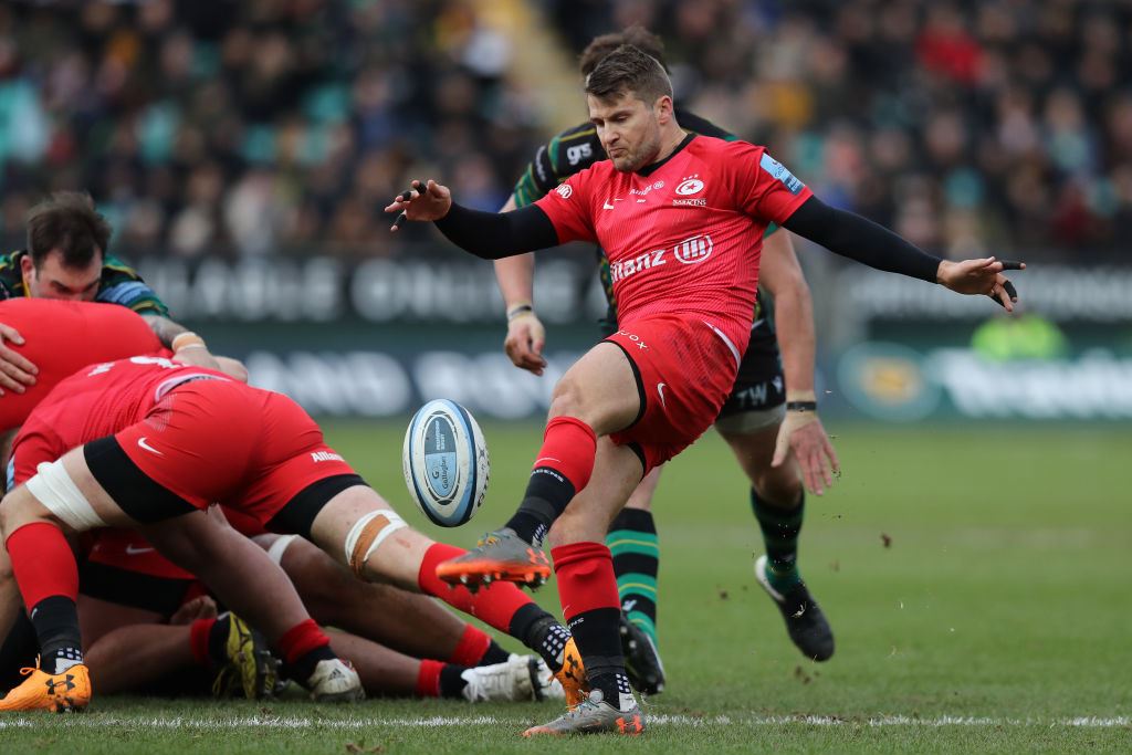 Saracens scrum-half Richard Wigglesworth