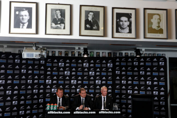 All Blacks head coach Ian Foster