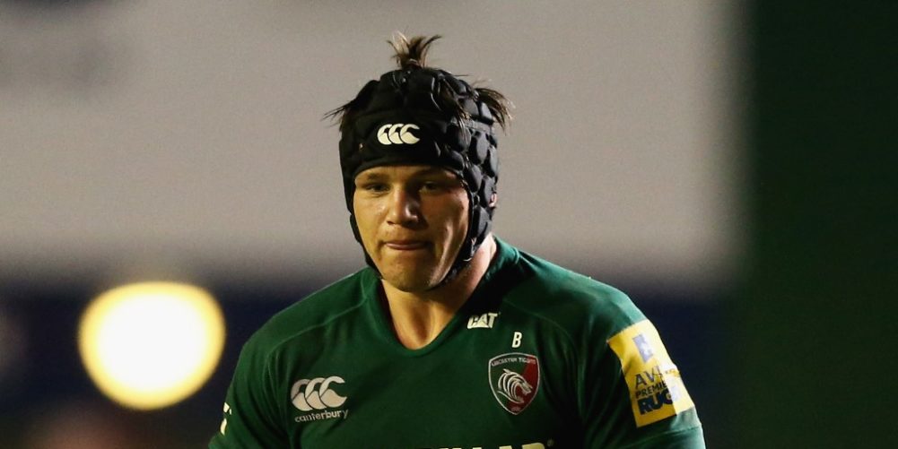 Leicester Tigers hooker Harry Thacker