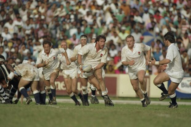 England flanker Mike Teague