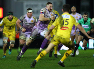 Exeter Chiefs in Champions Cup action