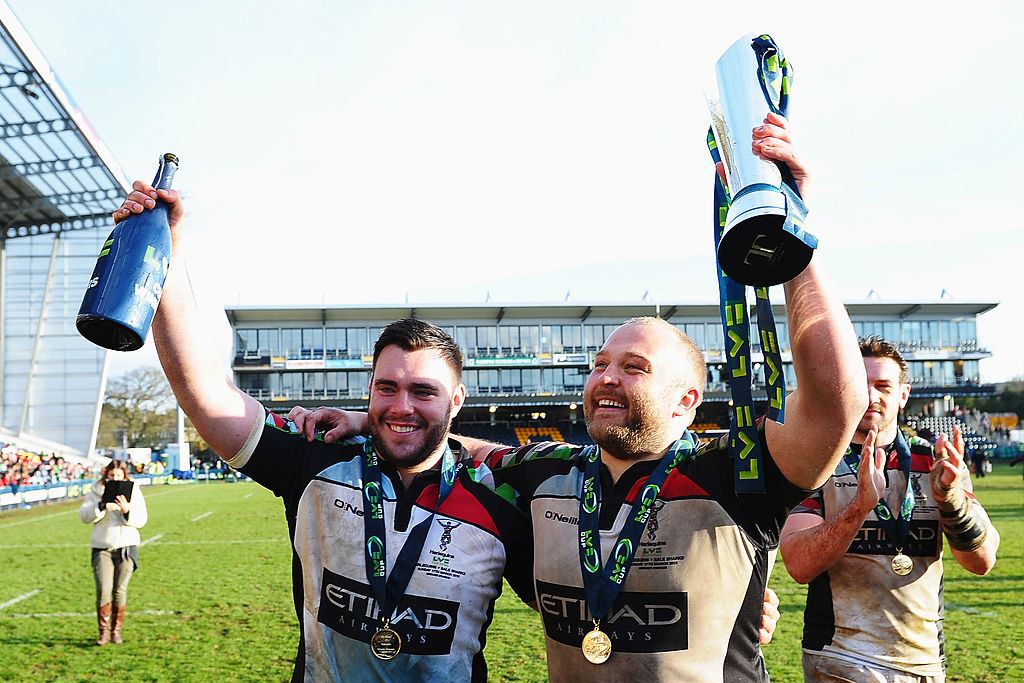 Harlequins prop Mark Lambert