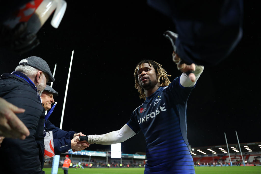 Sale Sharks winger Marland Yarde