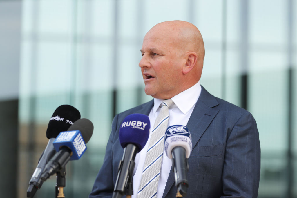 Rugby Australia interim CEO Rob Clarke