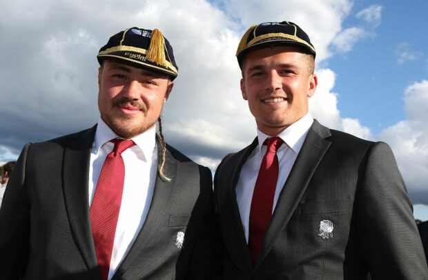 Jack Nowell and Henry Slade