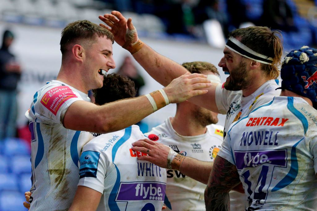 England and Exeter Chiefs centre Ollie Devoto