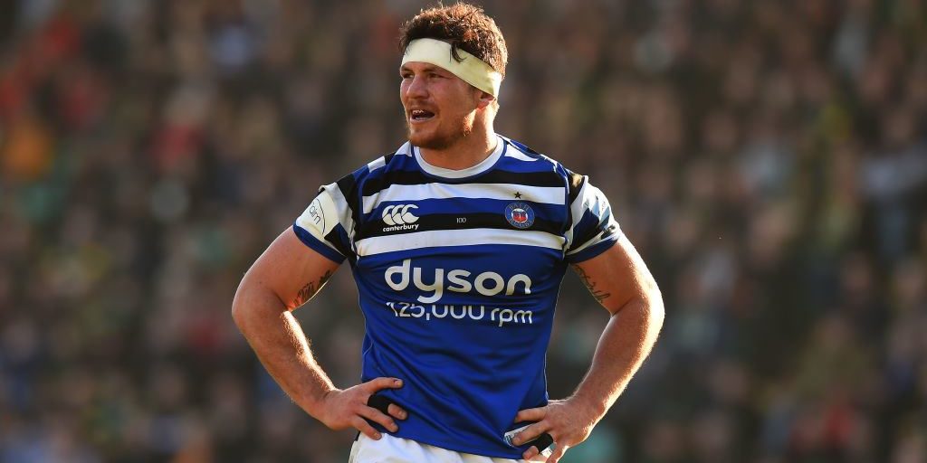 Bath flanker Francois Louw
