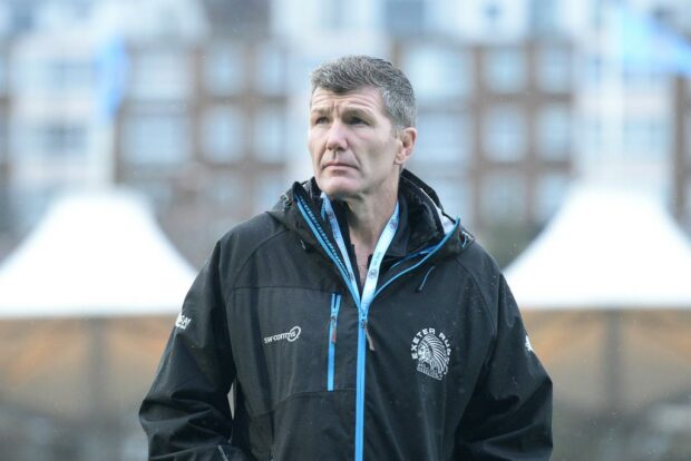 Exeter Chiefs director of rugby Rob Baxter
