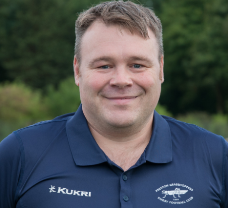 Preston Grasshoppers head of rugby operations Gareth Dyer