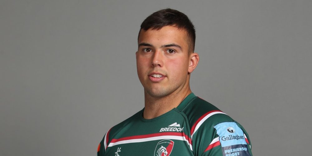 Leicester Tigers prop James Whitcombe