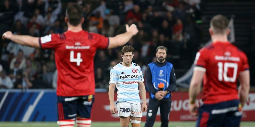 Champions Cup action between Racing 92 and Munster