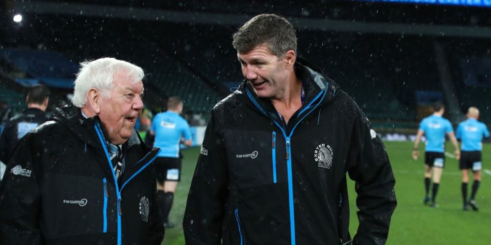 Exeter Chiefs director of rugby Rob Baxter