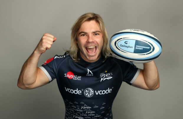 Sale Sharks scrum-half Faf de Klerk