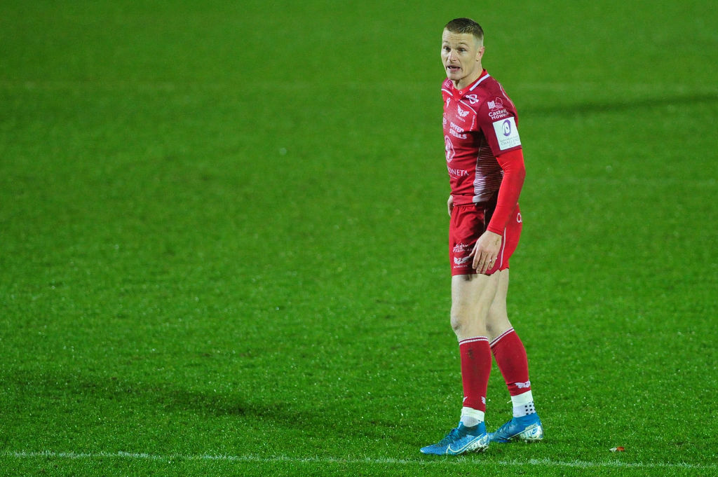 Scarlets wing Johnny McNicholl
