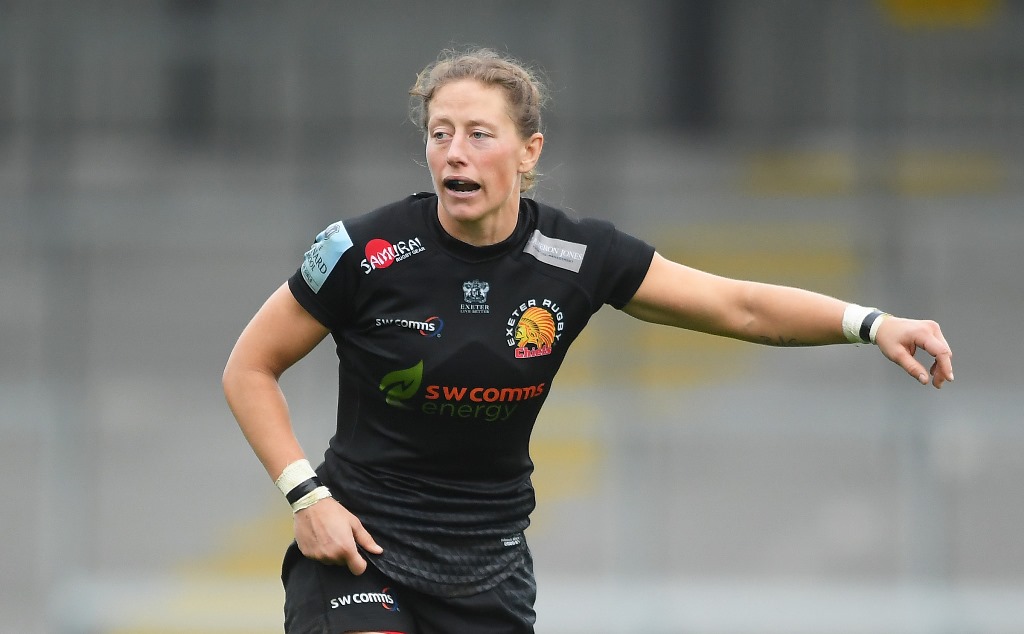 Exeter Chiefs Women back row Kate Zackary