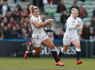 England flanker Vicky Fleetwood in Six Nations action