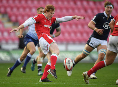 Wales fly-half Rhys Patchell