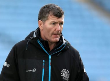 Exeter Chiefs director of rugby Rob Baxter