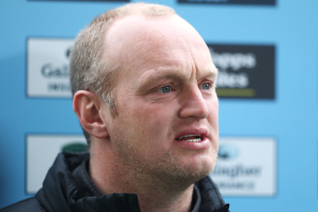 Wasps head coach Lee Blackett