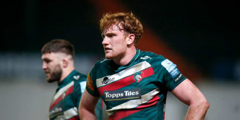 Young Guns: Leicester Tigers back-five forward Ollie Chessum