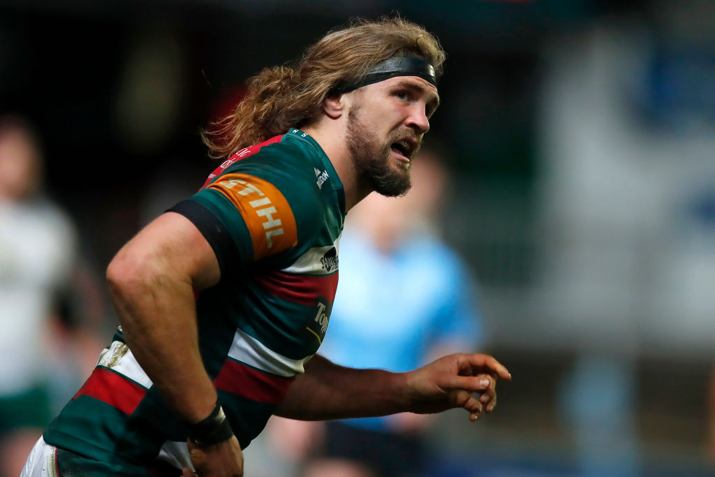 Leicester Tigers flanker Luke Wallace