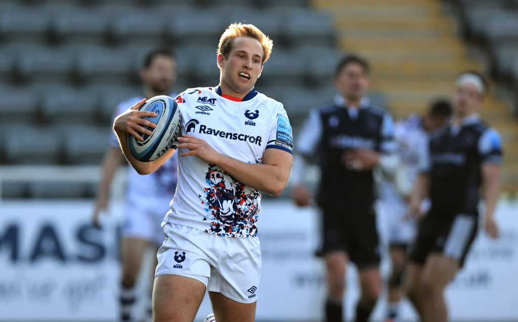 Bristol Bears full-back Max Malins