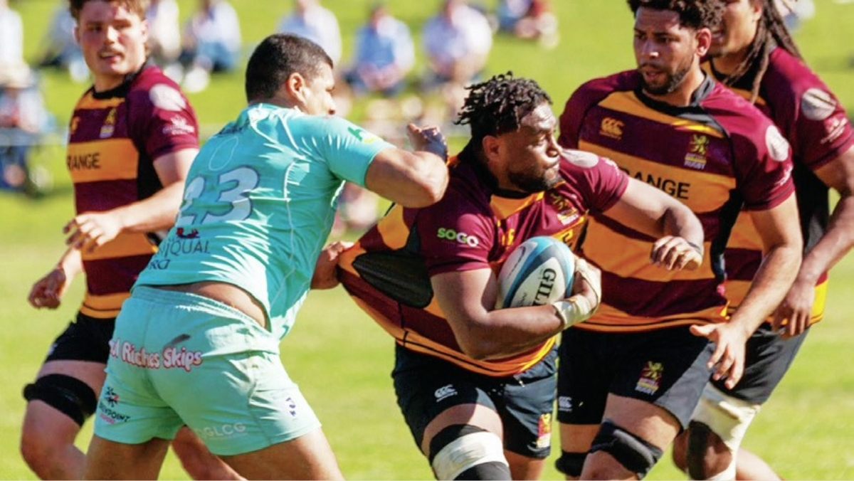 Positive: Ampthill are battling hard this season