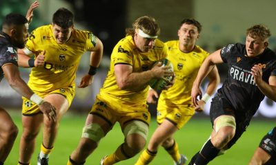 Aaron Wainwright on the attack for the Dragons