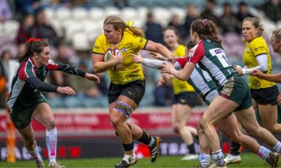Abi Burton on the attack for Trailfinders