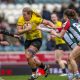 Abi Burton on the attack for Trailfinders