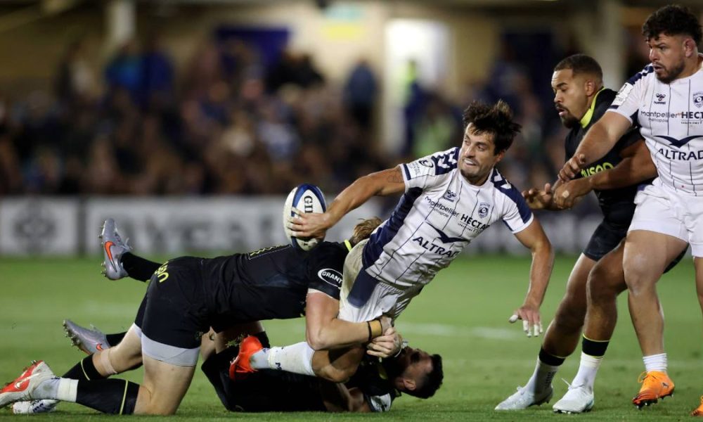 Bath 14-32 Montpellier: Adam Hastings runs rings around Johann van Graan’s side