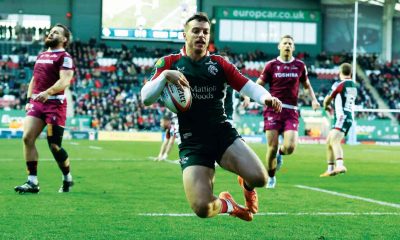 Leicester Tigers wing Adam Radwan.