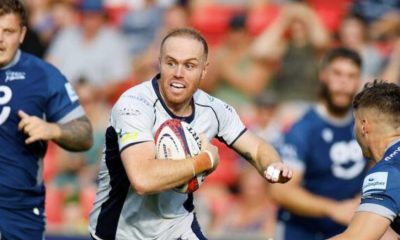 Alex Day playing for Bedford Blues