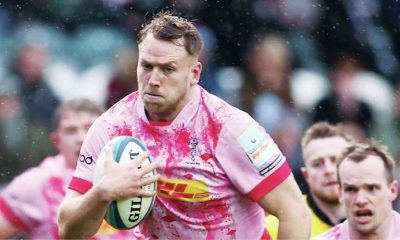 Harlequins No.8 Alex Dombrandt