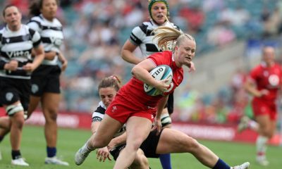 Seren Lockwood goes over for Wales