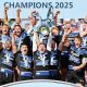 Champions: Bath celebrate last season