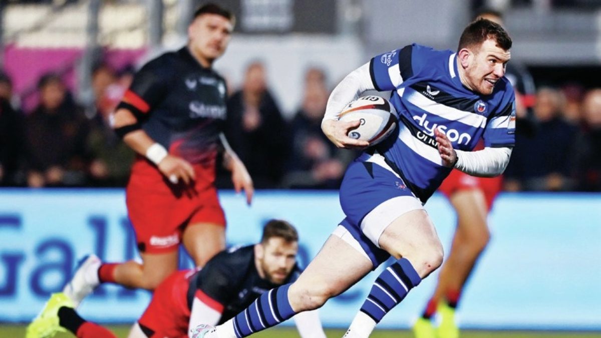 Scrum-half Ben Spencer in action for Bath