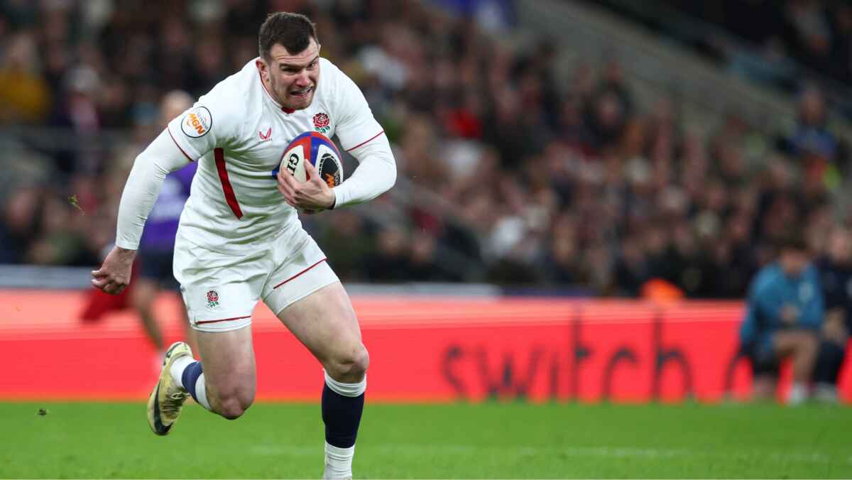Ben Spencer in action with England