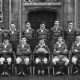 Bill Oddie holding the ball with his King Edward’s First XV