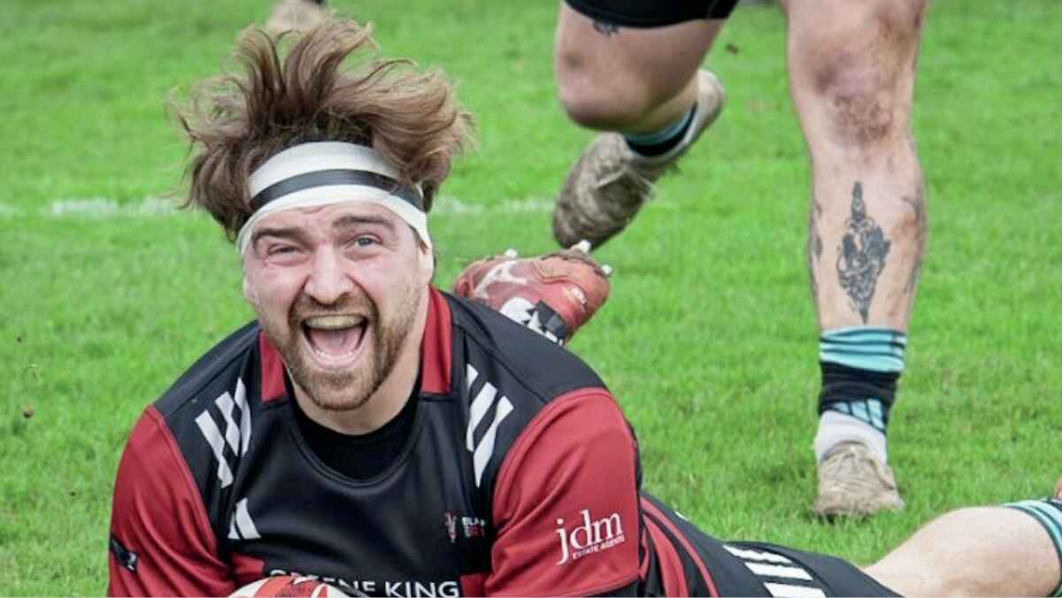 Billy Harding is enjoying playing for Blackheath